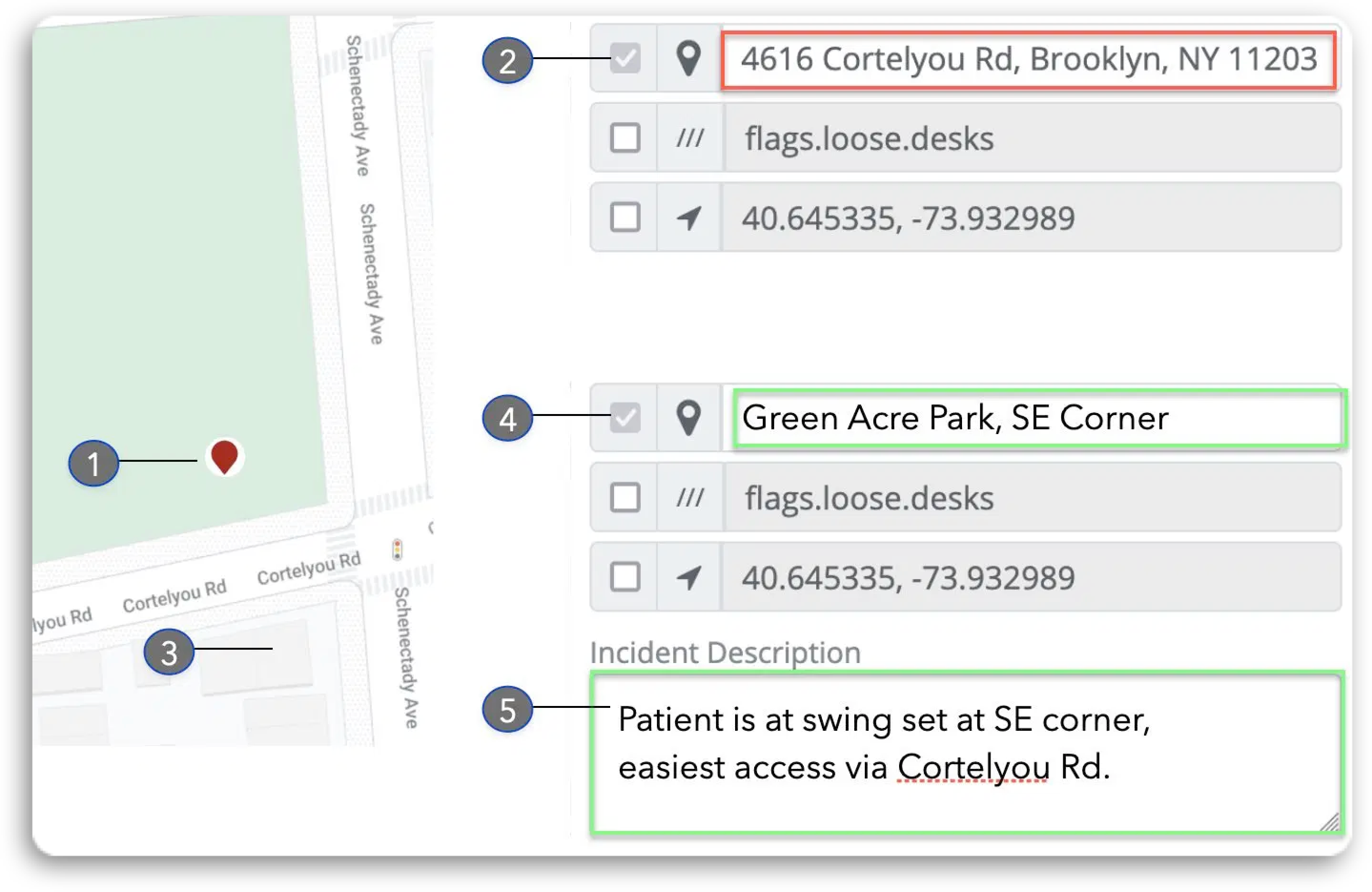 Park Locations – Dispatcher Guide – Beacon Dispatch v5.0