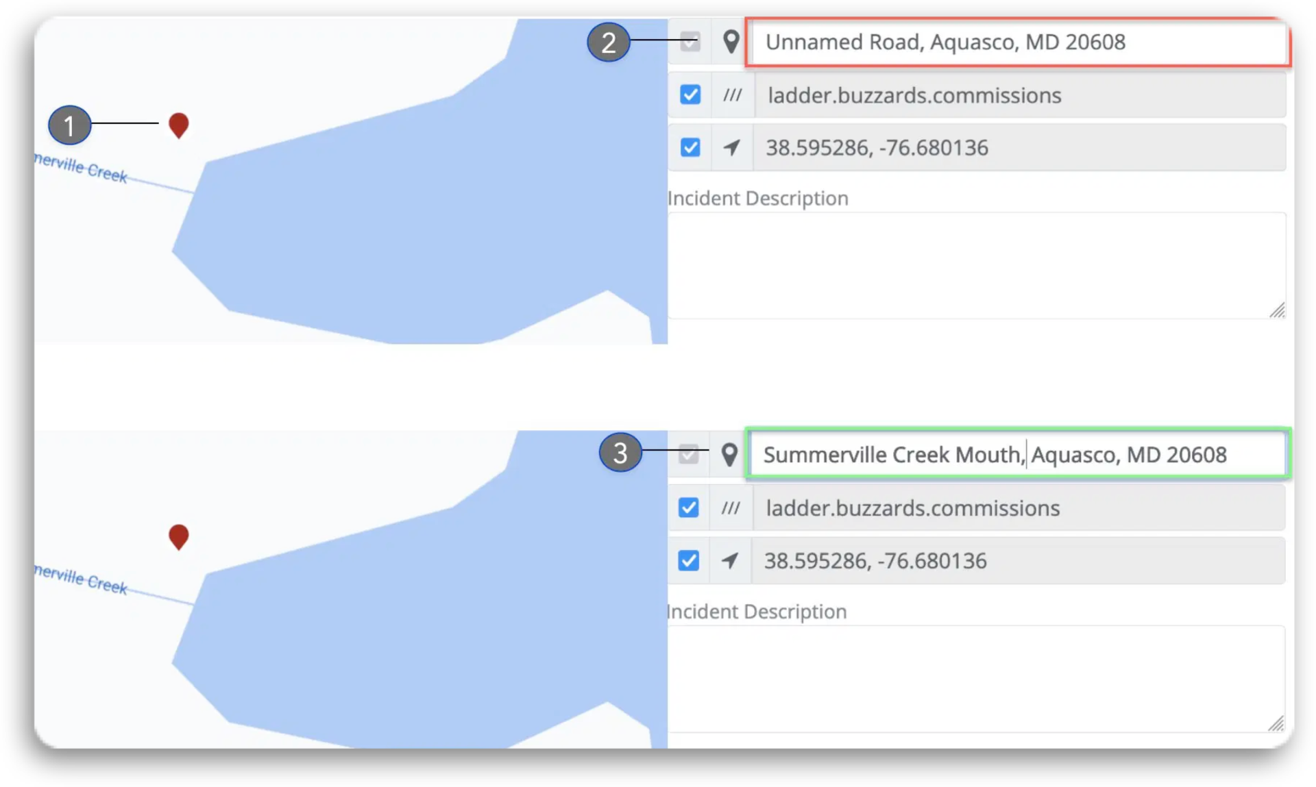 Unnamed Road – Incident Creation – Beacon Emergency Dispatch v5.0