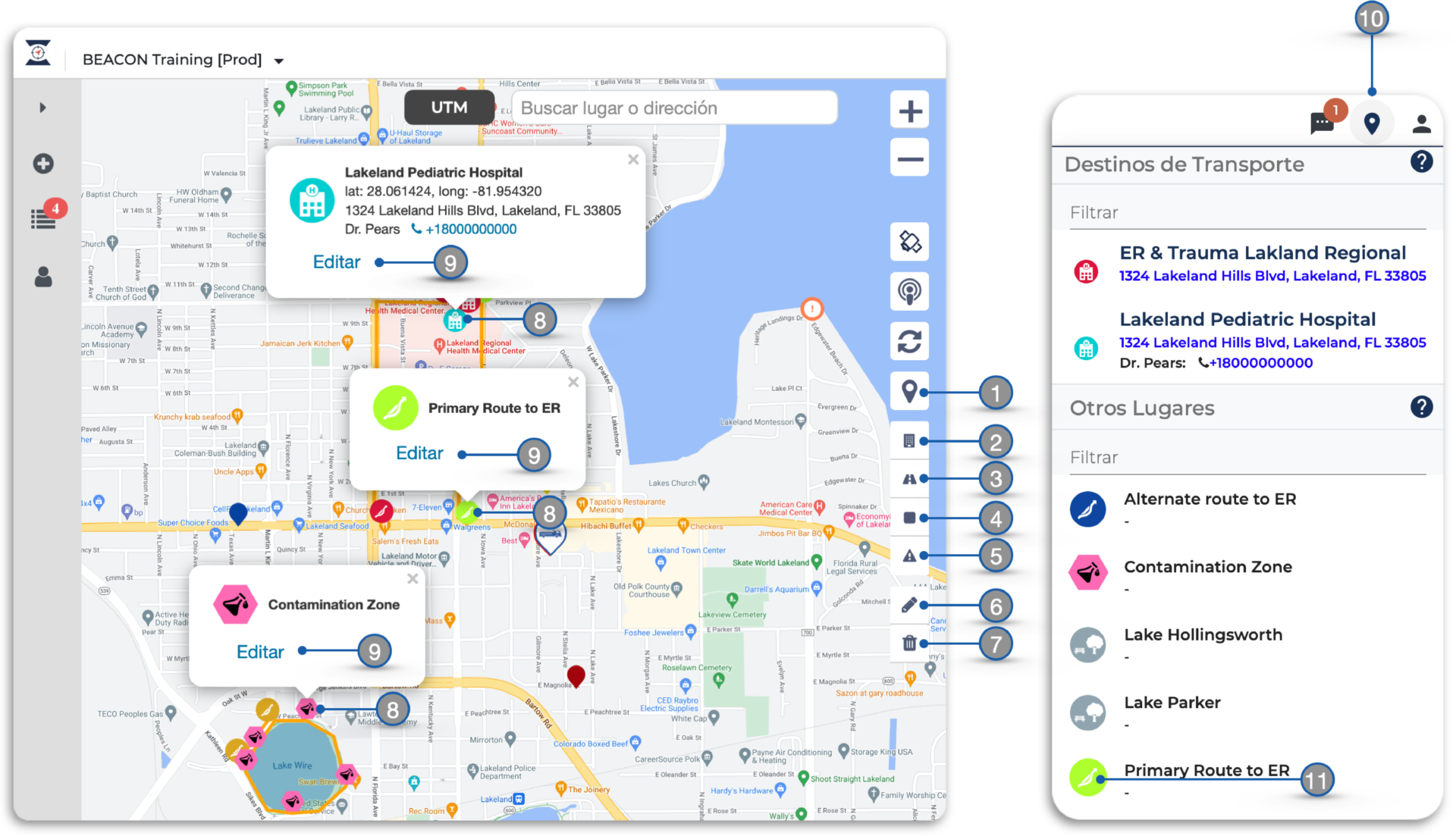 Map Editing – Dispatcher Guide – Beacon Dispatch v5.0