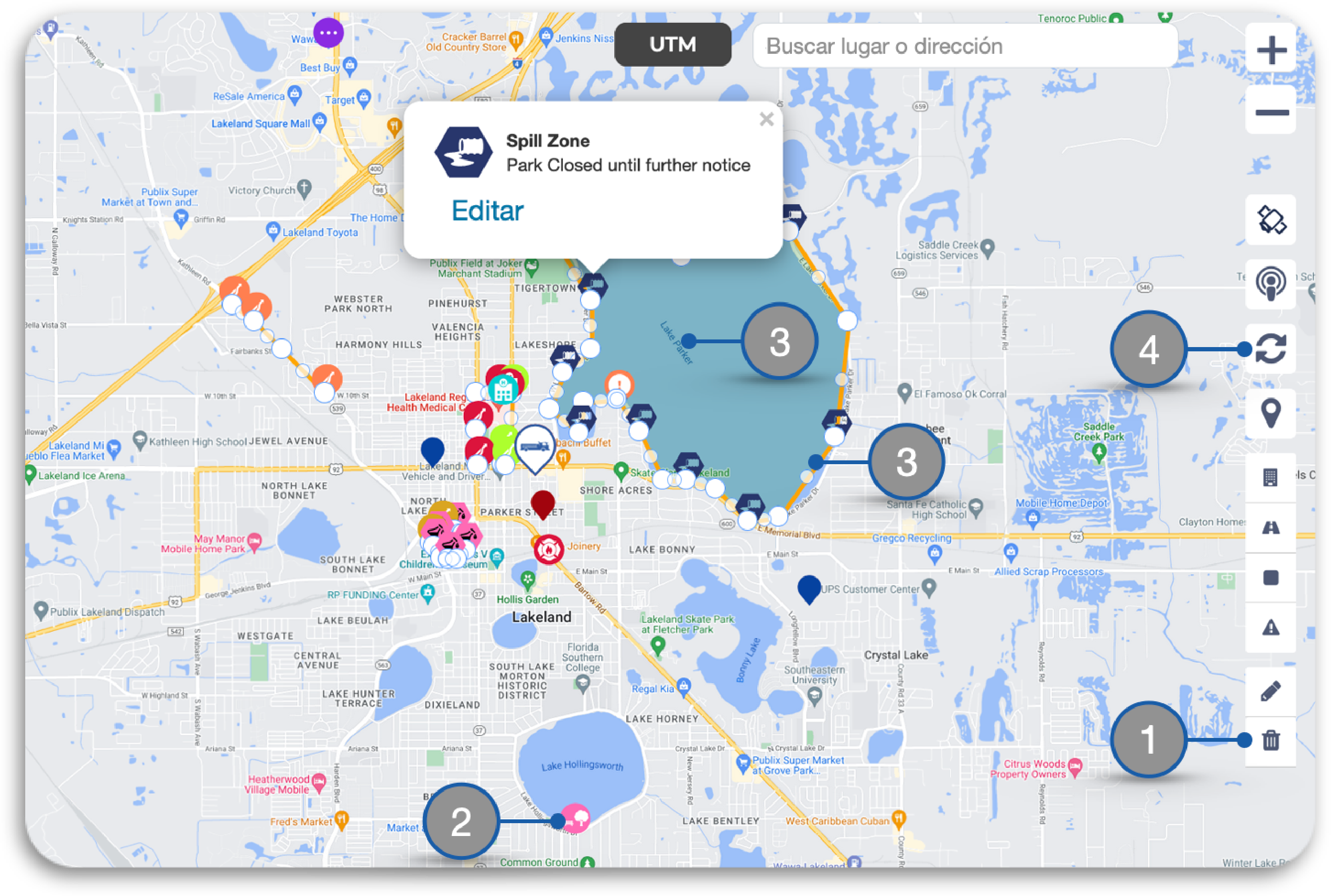 Delete Map Markers – Dispatcher Guide – Beacon Emergency Dispatch v4.0