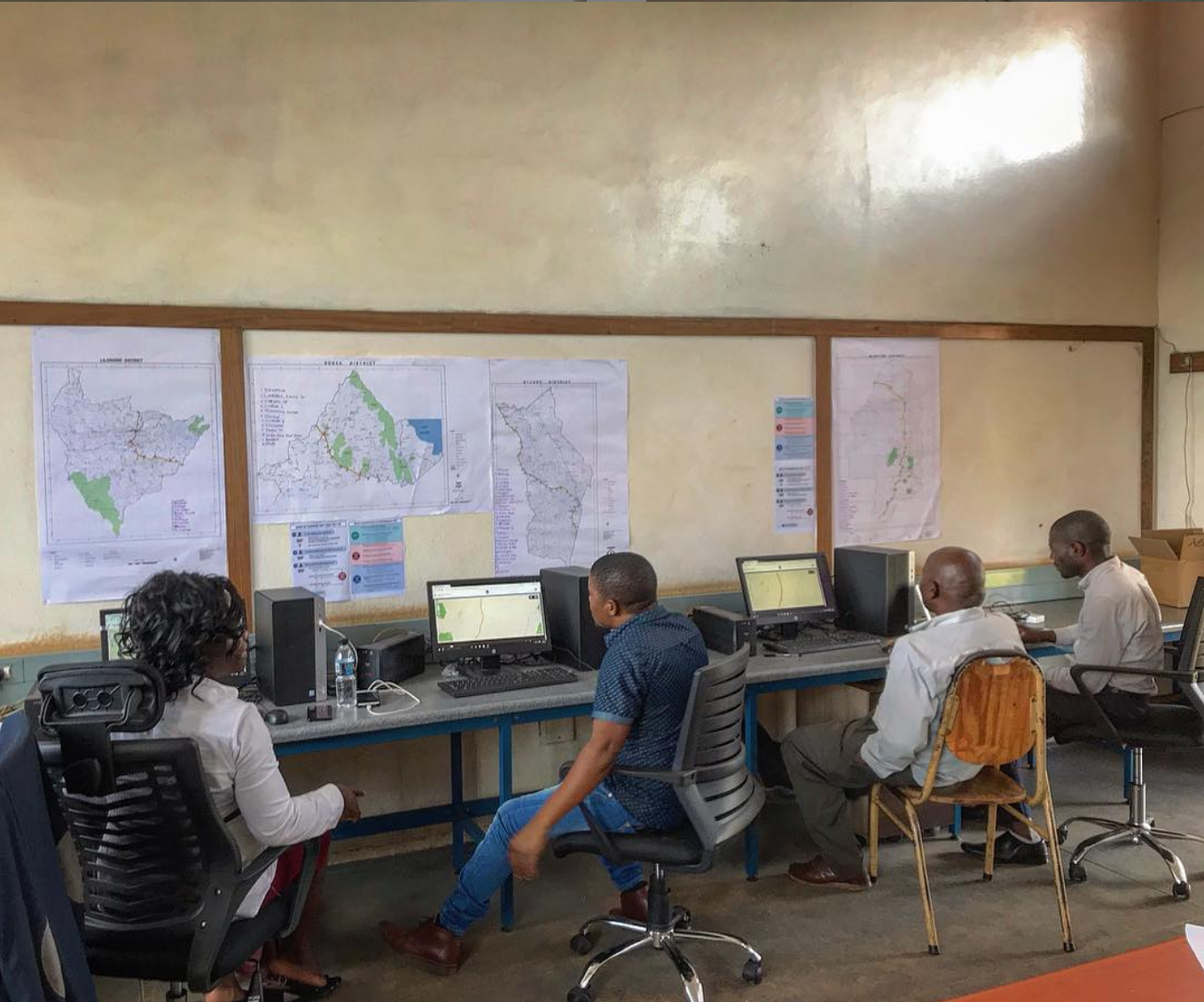 118 Call Center en Lilongwe, Malawi